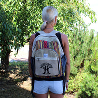 Large Backpack - Bohdi Tree Design Dress Loud