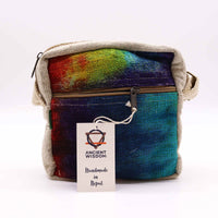 Tiedye Hemp Messegner Bag 1  Zip Dress Loud