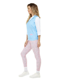 Back to the Future Jennifer Parker Costume,Blue Dress Loud