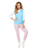 Back to the Future Jennifer Parker Costume,Blue Dress Loud