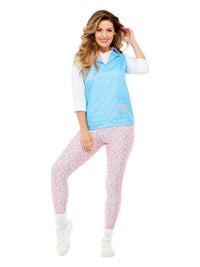 Back to the Future Jennifer Parker Costume,Blue Dress Loud