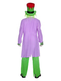 Bad Hatter Costume, Purple Dress Loud