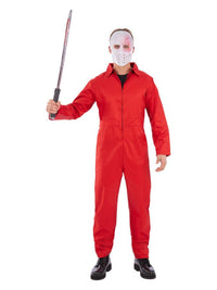 Bank Robber Boiler Suit, Red Dress Loud