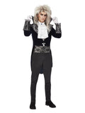 Baroque Goblin King Costume, Blue Dress Loud