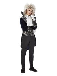 Baroque Goblin King Costume, Blue Dress Loud