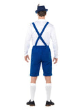 Bavarian Costume, Blue Dress Loud