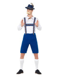 Bavarian Costume, Blue Dress Loud