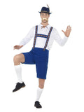 Bavarian Costume, Blue Dress Loud