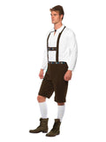 Bavarian Man Costume, Brown Dress Loud