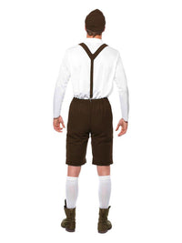 Bavarian Man Costume, Brown Dress Loud
