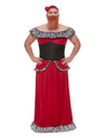 Bearded Lady Costume, Red