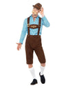 Beer Fest Costume, Blue & Brown