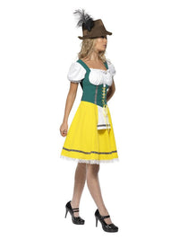 Beer Fest Costume, Female, Yellow Dress Loud