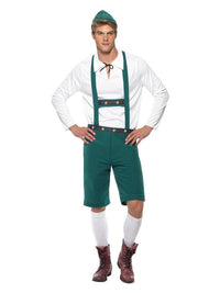Beer Fest Costume, Green Dress Loud