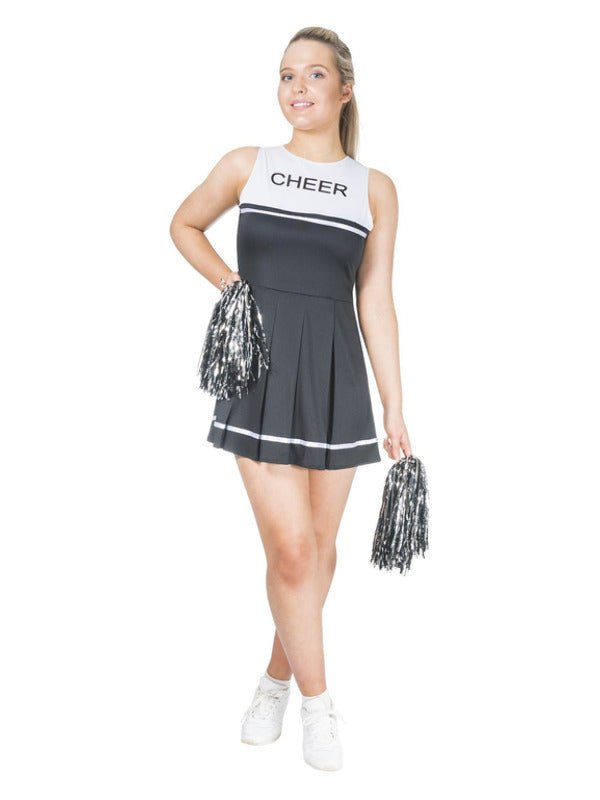 Black Cheerleader Costume, Black Dress Loud