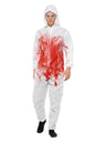 Bloody Forensic Overall Costume, Red