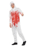 Bloody Forensic Overall Costume, Red Dress Loud