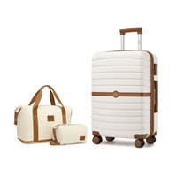 KSK2592 24 Inch Suitcase and Travel Bag Set Dress Loud