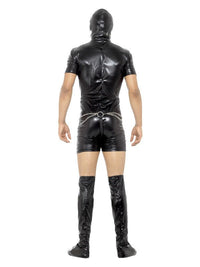 Bondage Gimp Costume with Bodysuit, Black Dress Loud