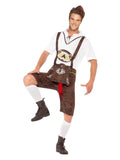 Brad Wurst Costume, Brown Dress Loud