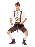Brad Wurst Costume, Brown Dress Loud