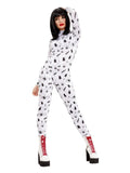 Bugging Out Catsuit, White Dress Loud
