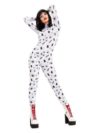 Bugging Out Catsuit, White Dress Loud