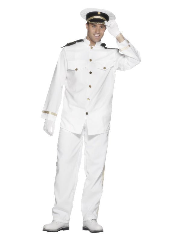 Captain Costume, White Dress Loud