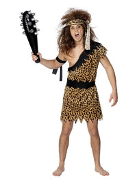 Caveman Costume, Brown Dress Loud
