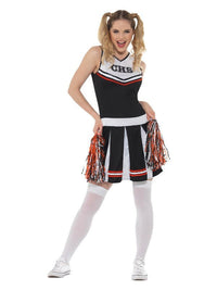 Cheerleader Costume, Black Dress Loud