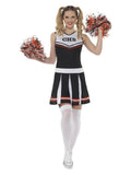 Cheerleader Costume, Black Dress Loud