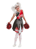 Cheerleader Zombie Costume, Red Dress Loud