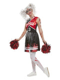 Cheerleader Zombie Costume, Red Dress Loud