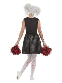Cheerleader Zombie Costume, Red Dress Loud