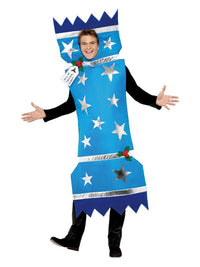 Christmas Cracker Costume, Blue Dress Loud