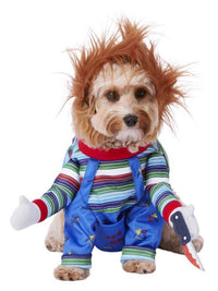 Chucky Pet Costume Dress Loud