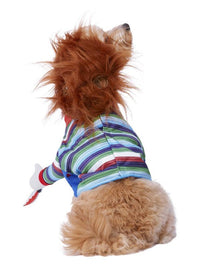 Chucky Pet Costume Dress Loud
