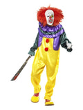 Classic Horror Clown Costume, Multi-Coloured Dress Loud