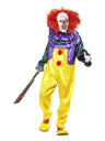 Classic Horror Clown Costume, Multi-Coloured