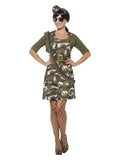 Combat Cadet Costume, Green Dress Loud
