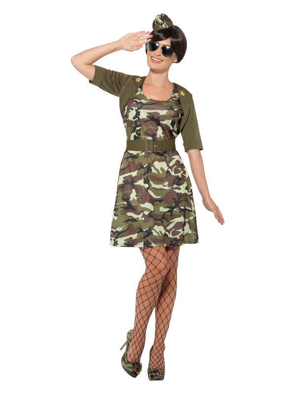 Combat Cadet Costume, Green Dress Loud