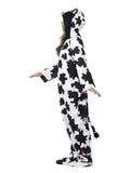 Cow Costume, Black & White Dress Loud