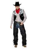 Cowboy Costume, Black Dress Loud