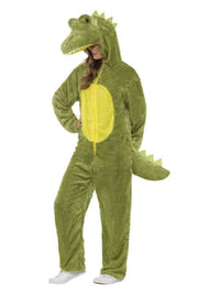 Crocodile Costume, Green Dress Loud