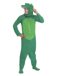 Crocodile Costume, Green Dress Loud