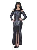 Curves Skeleton Costume, Black Dress Loud