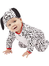 Dalmatian Baby, Black & White Dress Loud