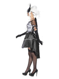 Dark Angel Masquerade Costume, Black Dress Loud