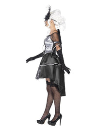 Dark Angel Masquerade Costume, Black Dress Loud