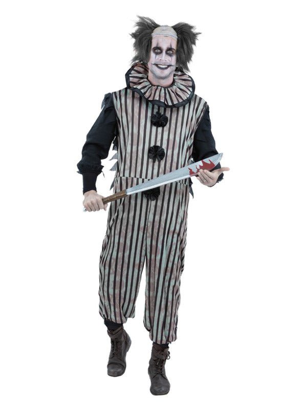 Dark Vintage Clown Costume Dress Loud